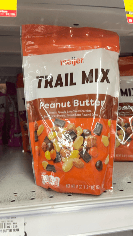 Meijer Trail Mix Peanut Butter