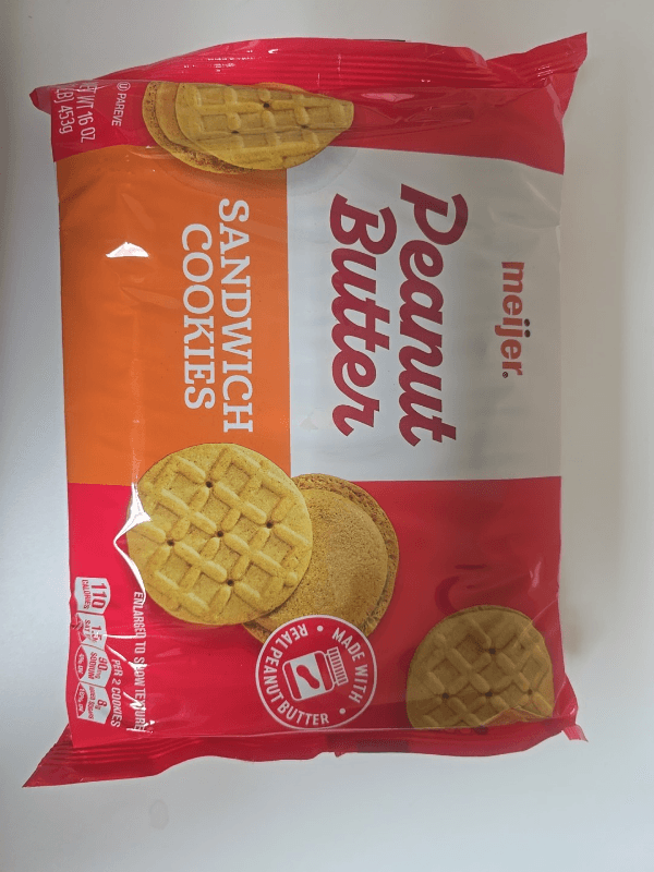 Meijer Peanut Butter Sandwich Cookies
