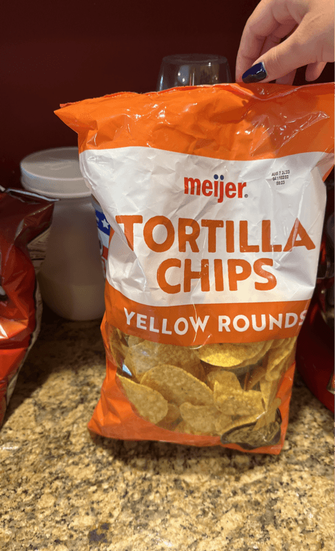 Meijer Yellow Rounds Tortilla Chips