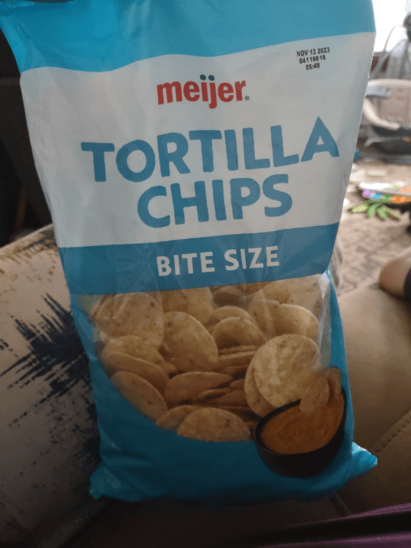 Meijer Bite Size Tortilla Chips