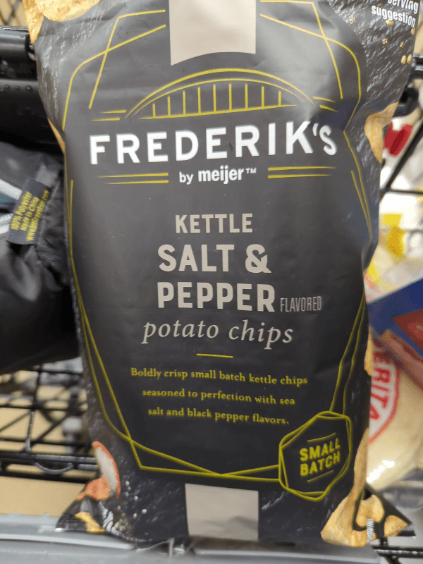 Frederik'S By Meijer Kettle Salt & Pepper Potato Chips