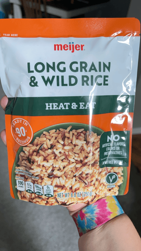 Meijer Long Grain & Wild Rice