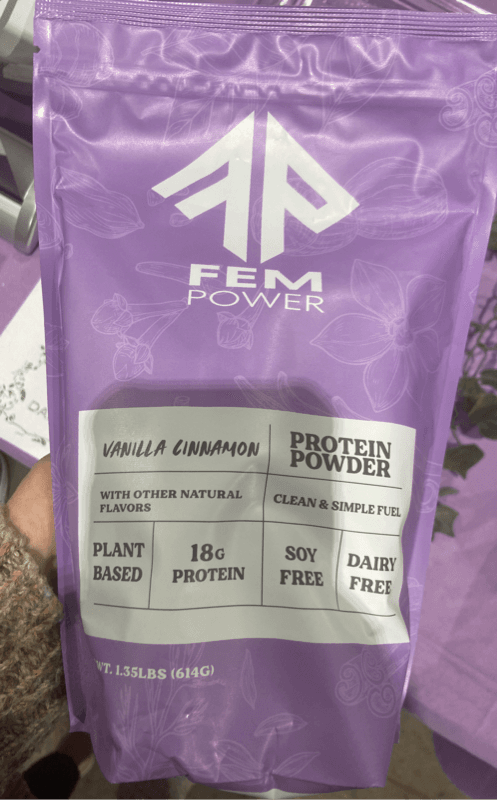 Fem Power Vanilla Cinnamon Protein Powder