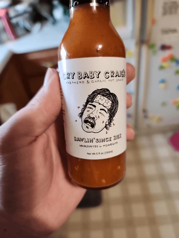 Cry Baby Craig'S Habanero & Garlic Hot Sauce