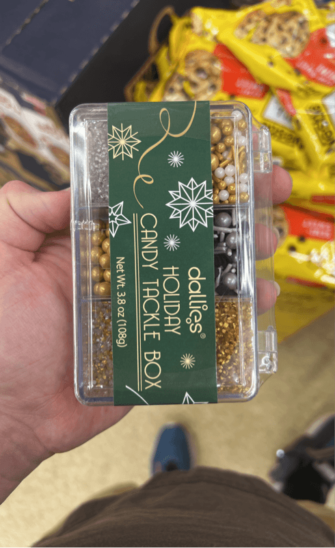 Dallies Holiday Candy Tackle