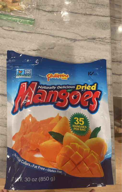 Philippine Brand Naturally Delicious Dried Mangoes