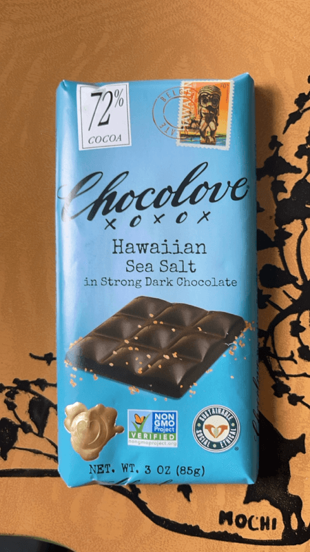 Chocolove Hawaiian Sea Salt In Strong Dark Chocolate