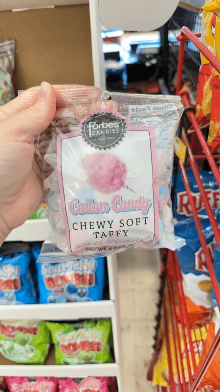 Forbes Candies Cotton Candy Chewy Soft Taffy
