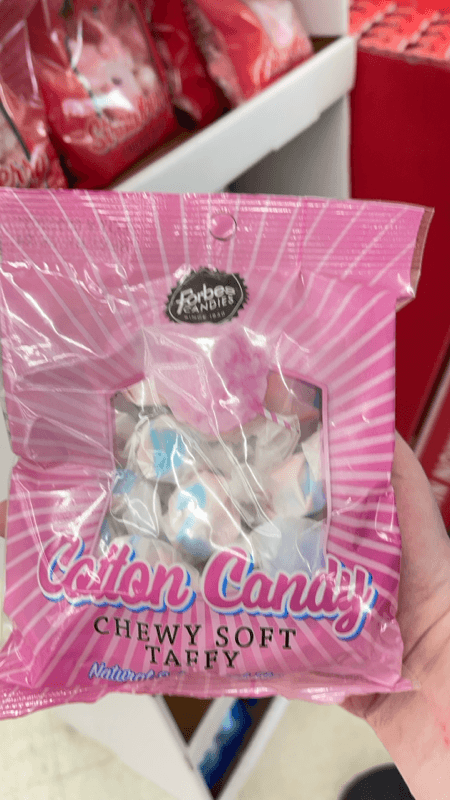 Forbes Candies Chewy Soft Taffy Cotton Candy