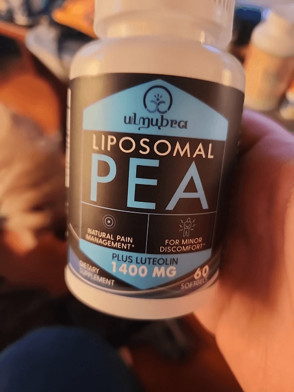 Ulmubra Liposomal Pea Plus Luteolin Dietary Supplement 60 Softgels