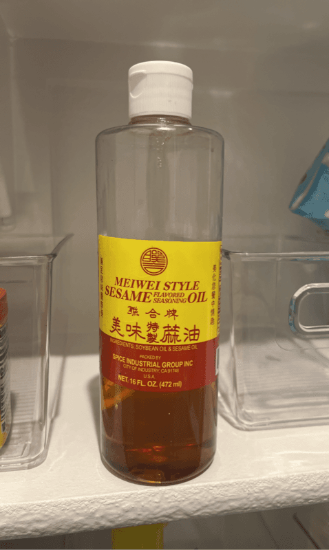 Meiwei Style Sesame Flavored Seasoning Oil