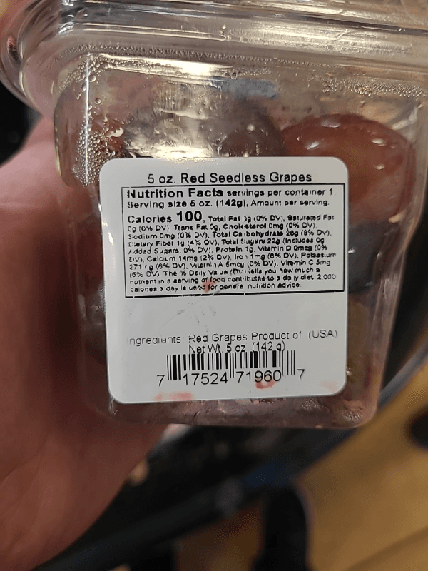 Usa Red Seedless Grapes