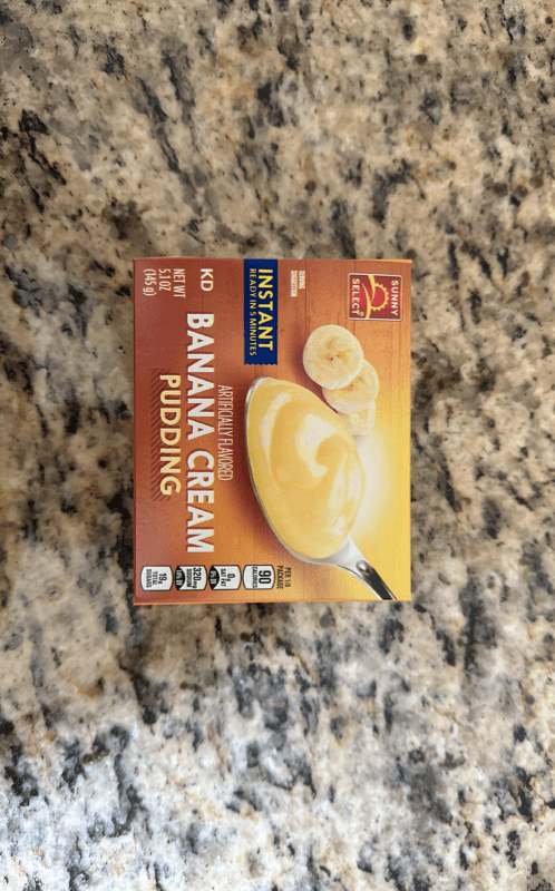 Sunny Select Banana Cream Pudding