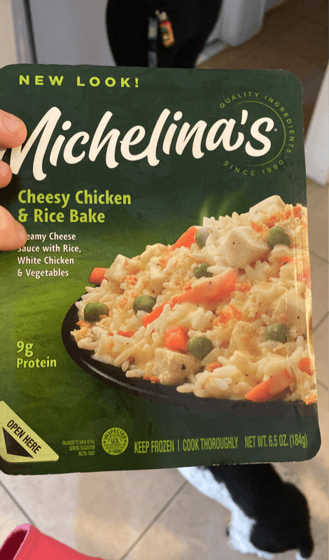 Michelina'S Cheesy Chicken & Rice Bake