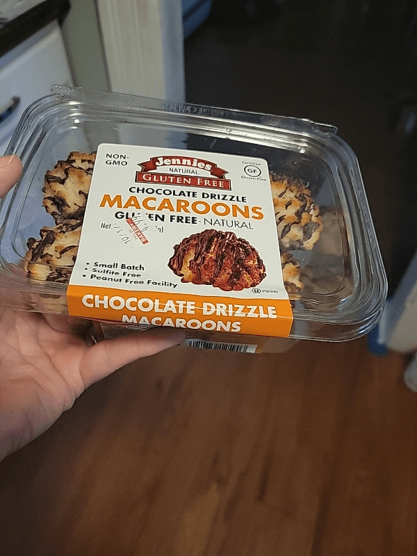 Jennies Macaroons Gluten Free Chocolate Drizzle