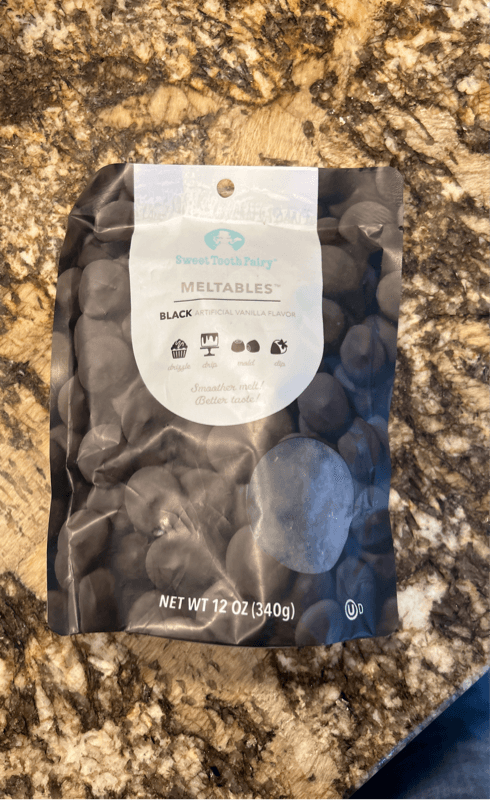 Sweet Tooth Fairy Meltables Black Aritificial Vanilla Flavor
