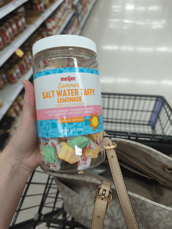 Meijer Summer Salt Water Taffy Lemonade