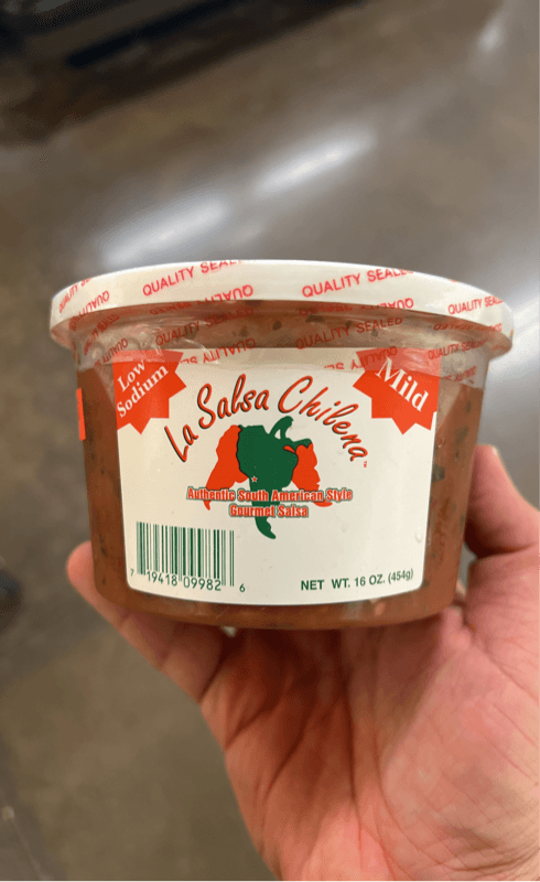 La Salsa Chilena Authetic South American Style Gourmet Salsa Mild