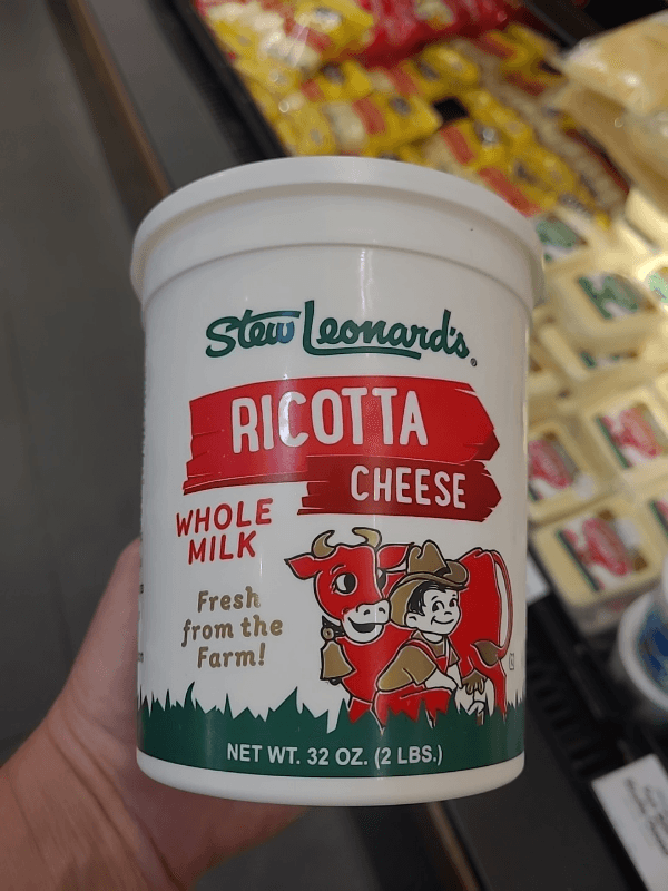 Stew Leonard'S Ricotta Cheese