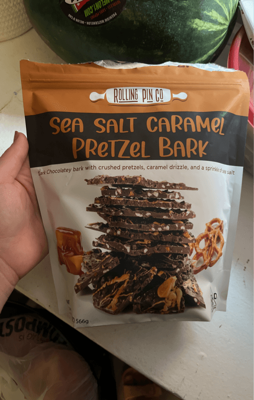 Rolling Pin Co Sea Salt Caramel Pretzel Bark