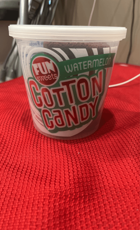 Fun Sweets Watermelon Cotton Candy