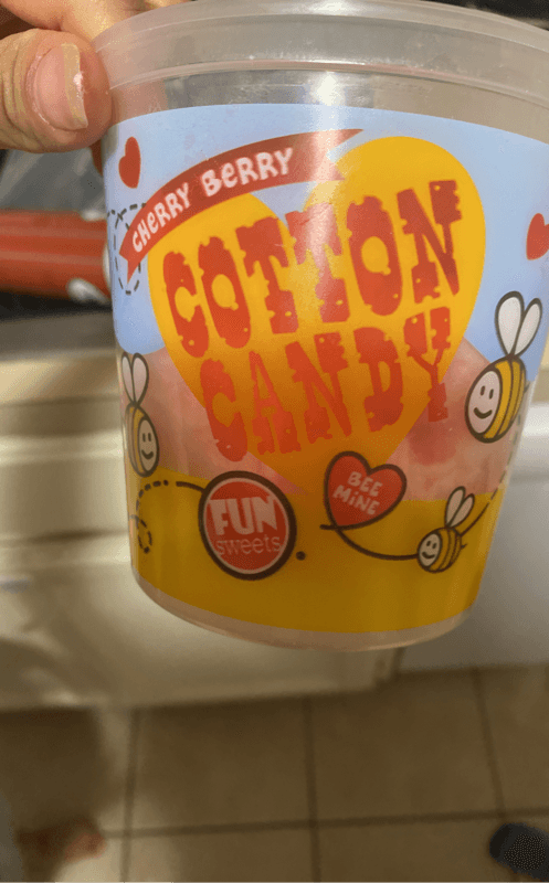 Fun Sweets Cherry Berry Cotton Candy