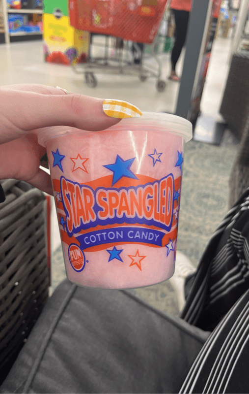 Fun Sweets Star Spangled Cotton Candy