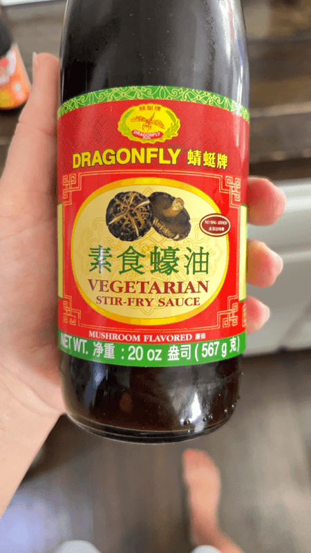 Dragonfly Vegetarian Stir-Fry Sauce Mushroom Flavored