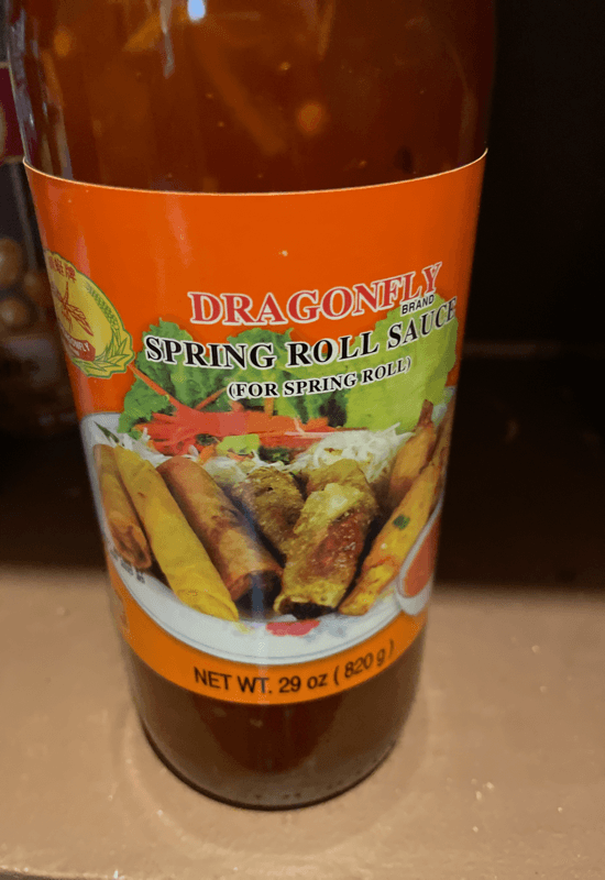 Dragonfly Spring Roll Sauce