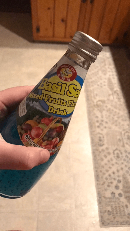 Honey Bee Basil Seed Mixed Fruits Flavored Drink