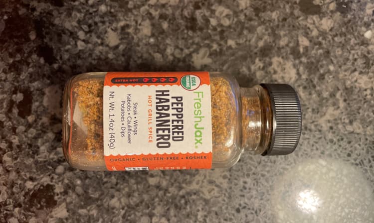 Freshjax Fresh Bay Peppered Habanero Hot Grill Spice