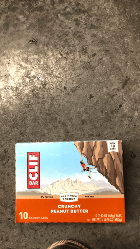 Clif Bar Crunchy Peanut Butter 10 Energy Bars