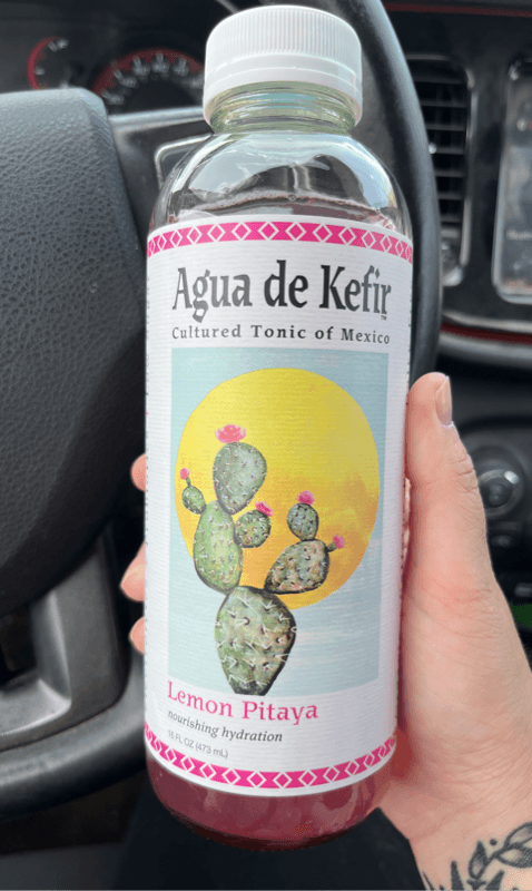 Gt'S Living Foods Agua De Kefir Lemon Pitaya