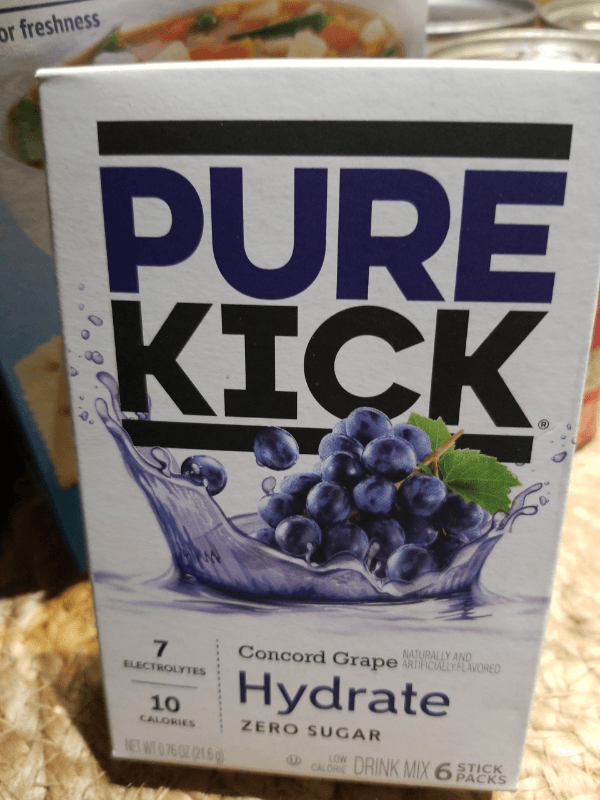 Pure Kick Concord Grape Hydrate Drink Mix