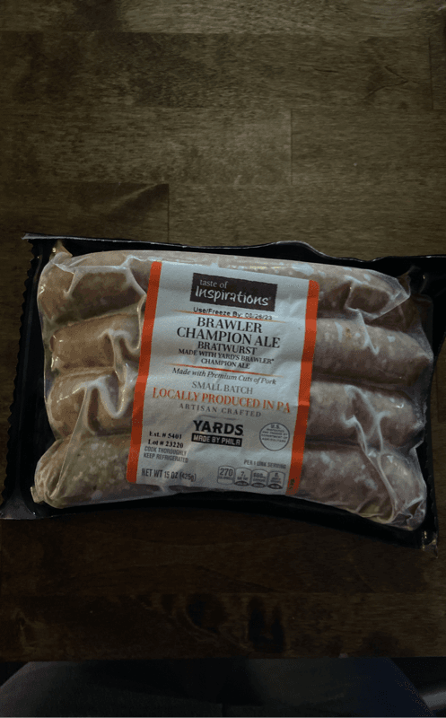 Taste Of Inspirations Bratwurst Brawler Champion Ale