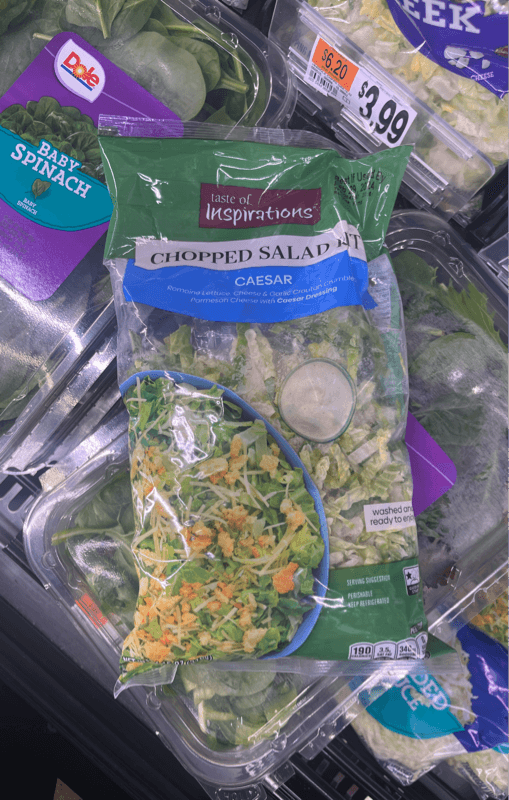 Taste Of Inspirations Chopped Salad Kit Caesar