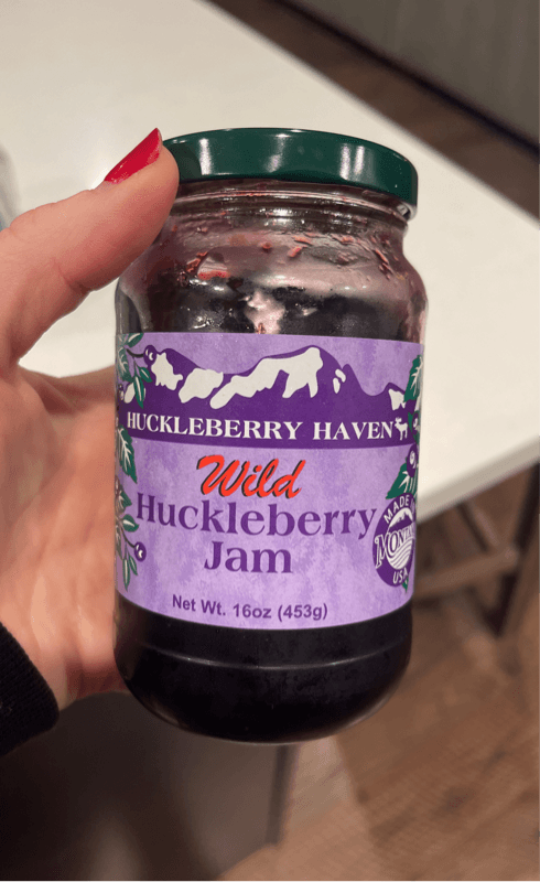 Huckleberry Haven Wild Huckleberry Jam