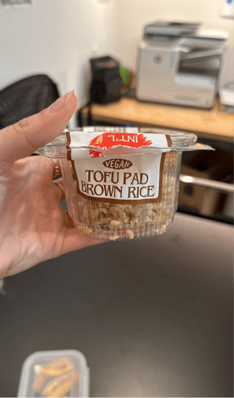 Healthy Times Tofu Pad Brown Rice
