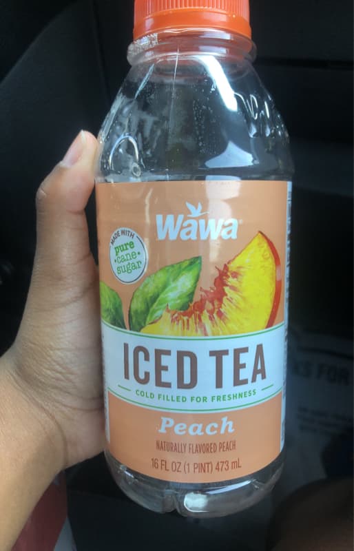 Wawa Iced Tea Peach Flavor