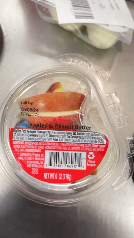 Wawa Apples & Peanut Butter