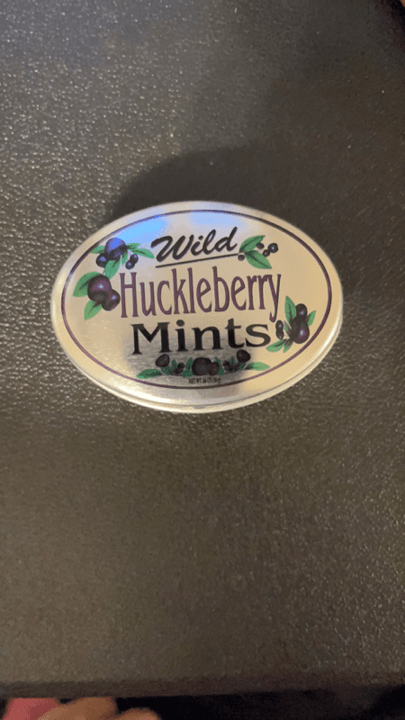 Wild Huckleberry Mints Sugar Free