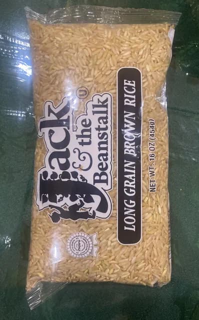 Jack The Beanstalk Long Grain Brown Rice