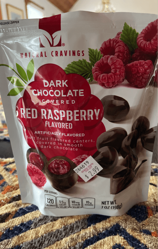 Natural Cravings Dark Chocolate Covered Red Raspberry