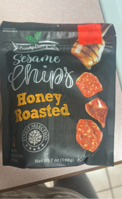 Crunchy Cravings Honey Roasted Sesame Chips