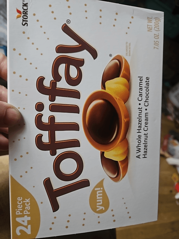 Storck Toffifay A Whole Hazelnut Caramel, Hazelnut Cream Chocolate