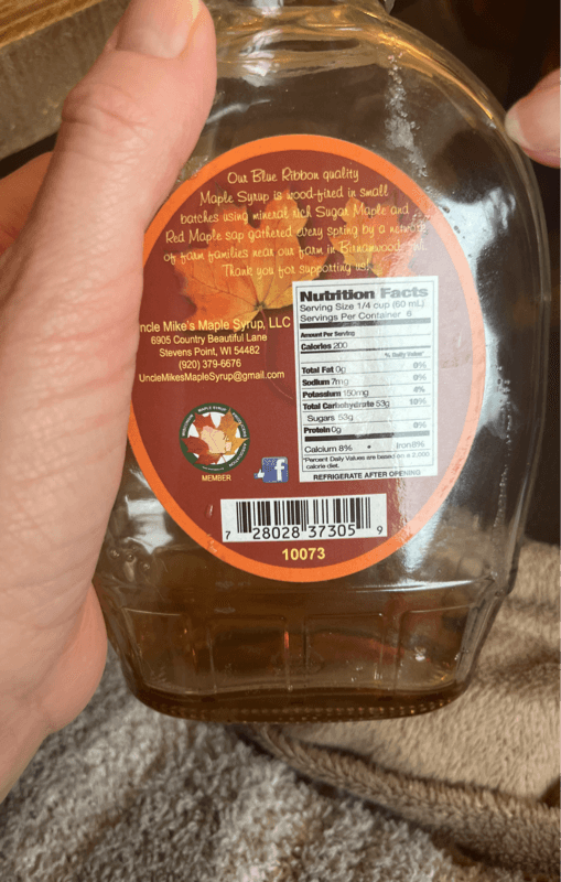 Uncle Mike'S 100% Pure Wisconsin Maple Syrup