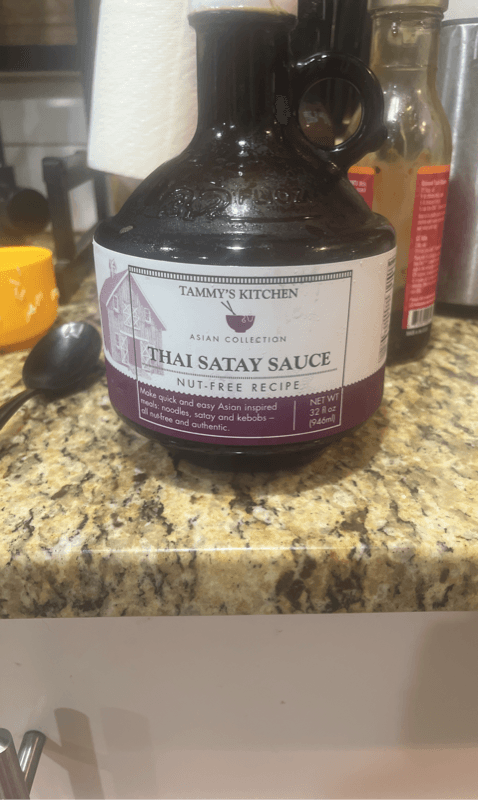 Tammy'S Kitchen Asian Collection Thai Satay Sauce