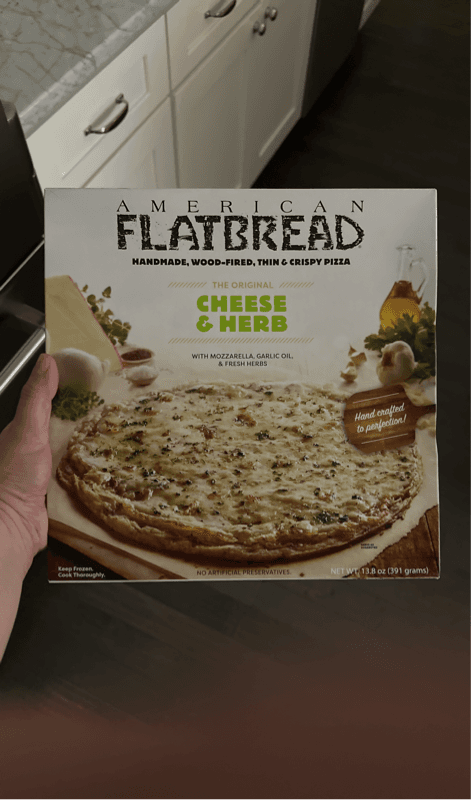 American Flatbread The Original Cheese & Herb Pizza