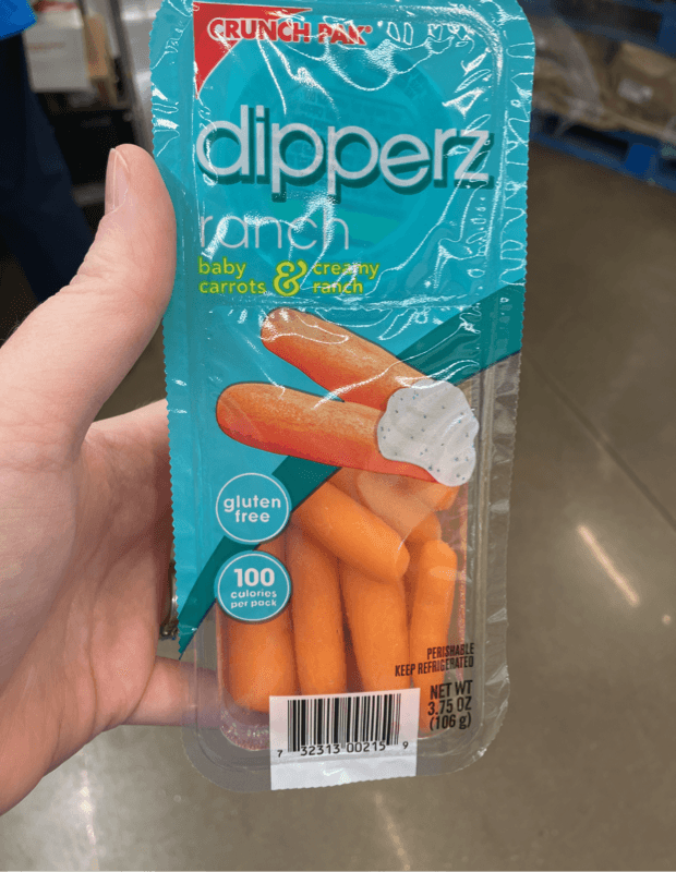 Crunch Pak Dipperz Ranch Baby Carrots & Creamy Ranch