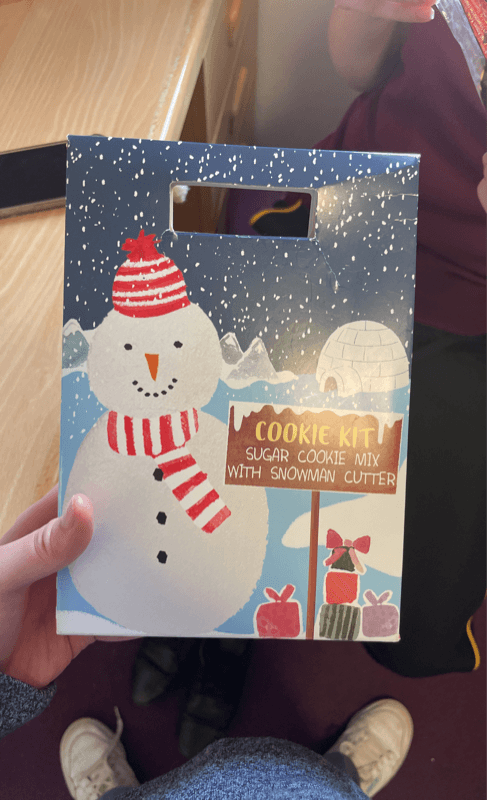 Cookie Kit Sugar Cookie Mix With Snowman Cutter